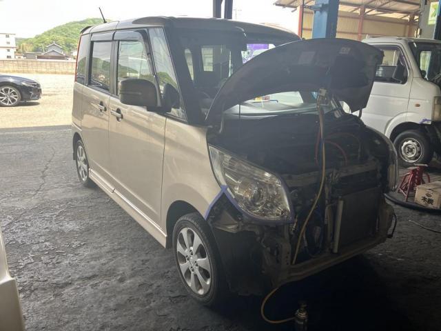 スズキ　パレット　エアコンが効かないの画像