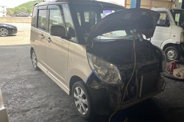 スズキ　パレット　エアコンが効かないの画像