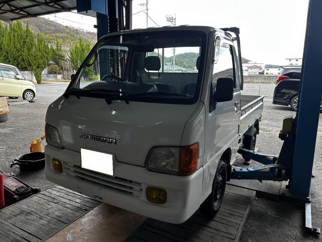 スバル　サンバートラック　エンジンオイル交換の画像